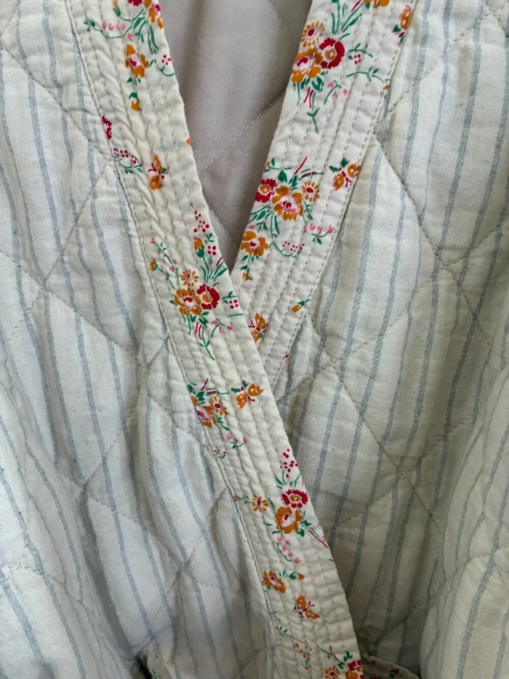 The Madewell x The New Denim Project Patchwork Wrap Jacket Size Large - Picture 10 of 11
